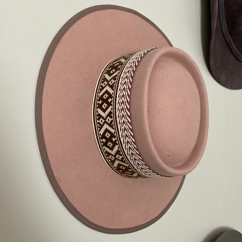 Olive and Pique Jelena Boater Hat